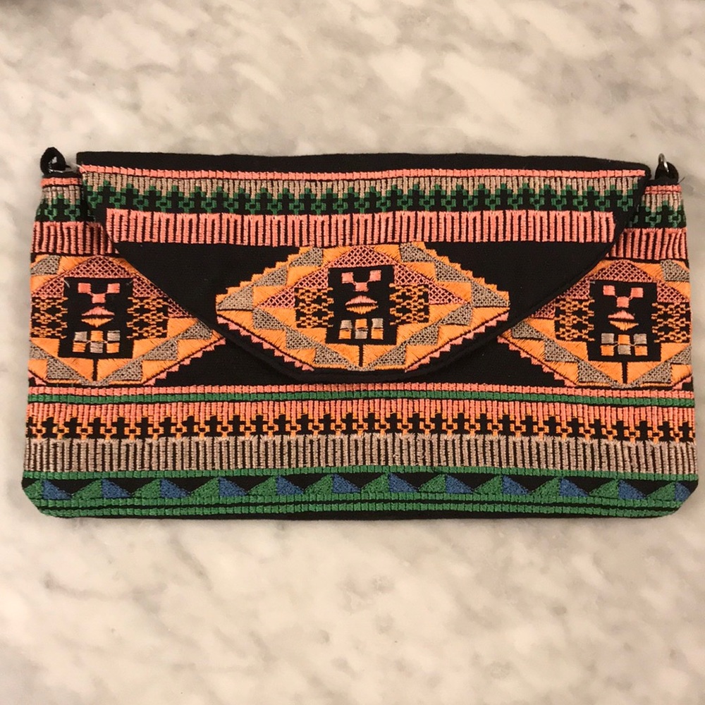 Colorful clutch
